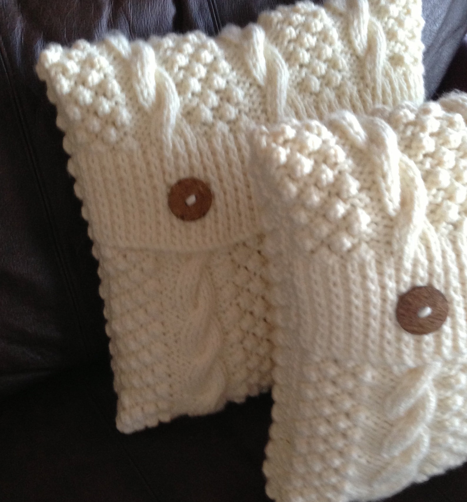 Knit Pattern Pdf Cable Knit Pillow Cover Pattern Blackberry Etsy