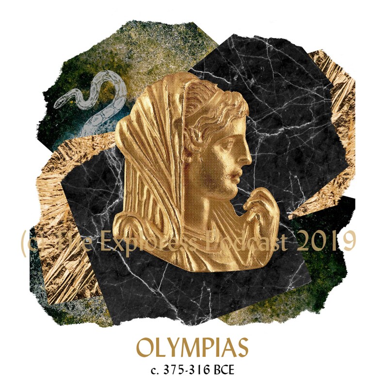 Olympias Macedonian Queen A Women's History Art Print Etsy