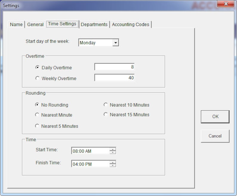 Employee Time Clock Software and Reporting System for Microsoft Window ...