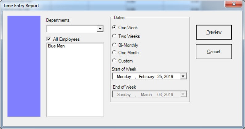 Employee Time Clock Software and Reporting System for Microsoft Window ...
