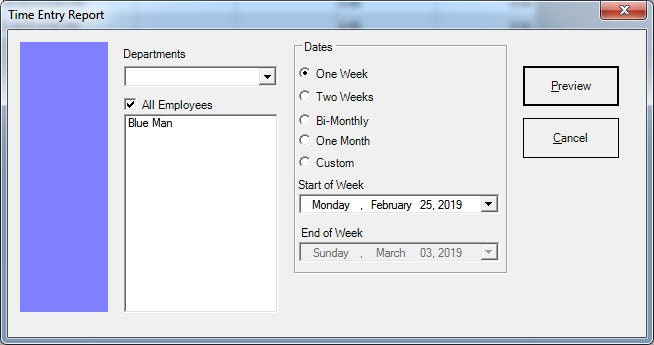 Employee Time Clock Software and Reporting System for Microsoft Window ...