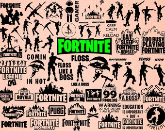 fortnite super 60 svg bundle fortnite png fortnite clipart fortnite cricut fortnite design battle royale svg - fortnite etsy