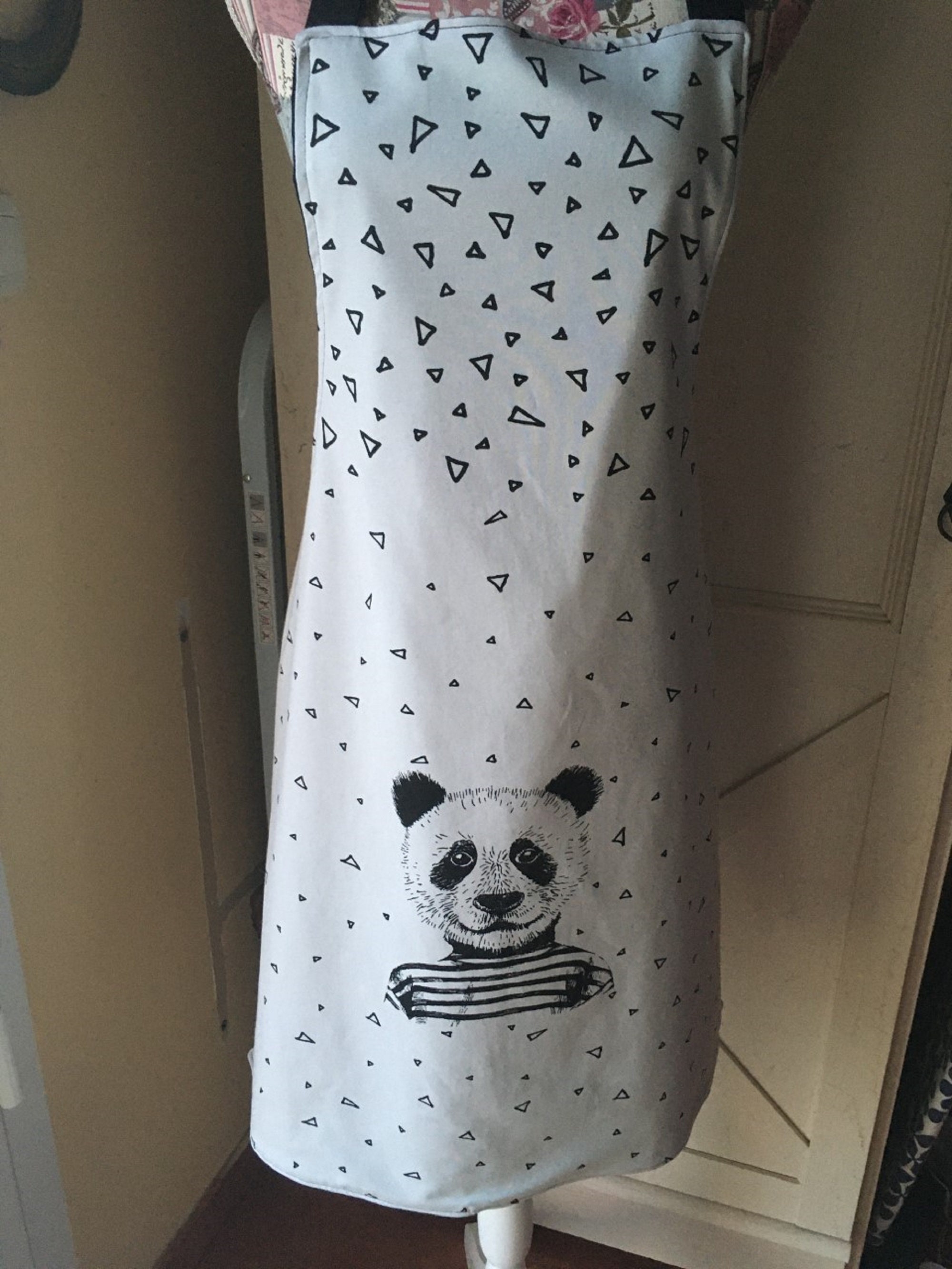 Tablier Adulte Tissu Jersey, Coton et Doublé