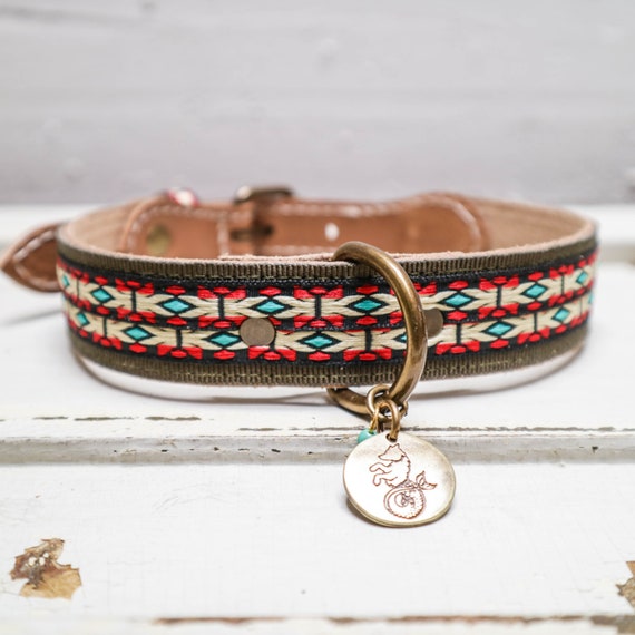native american dog collar