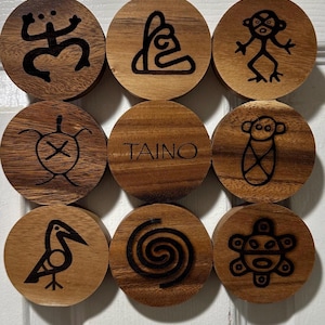 Taino Wall Art Petroglyphs - Puerto Rico