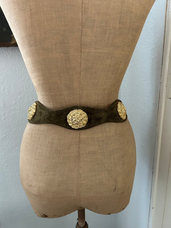 sea SEA ビックハートスエードベルト SEA シー ビッグハートベルト