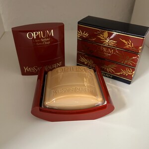 ヴィンテージ YSL オピウム 香水入り石鹸（容器入り） - 新古品 - Etsy