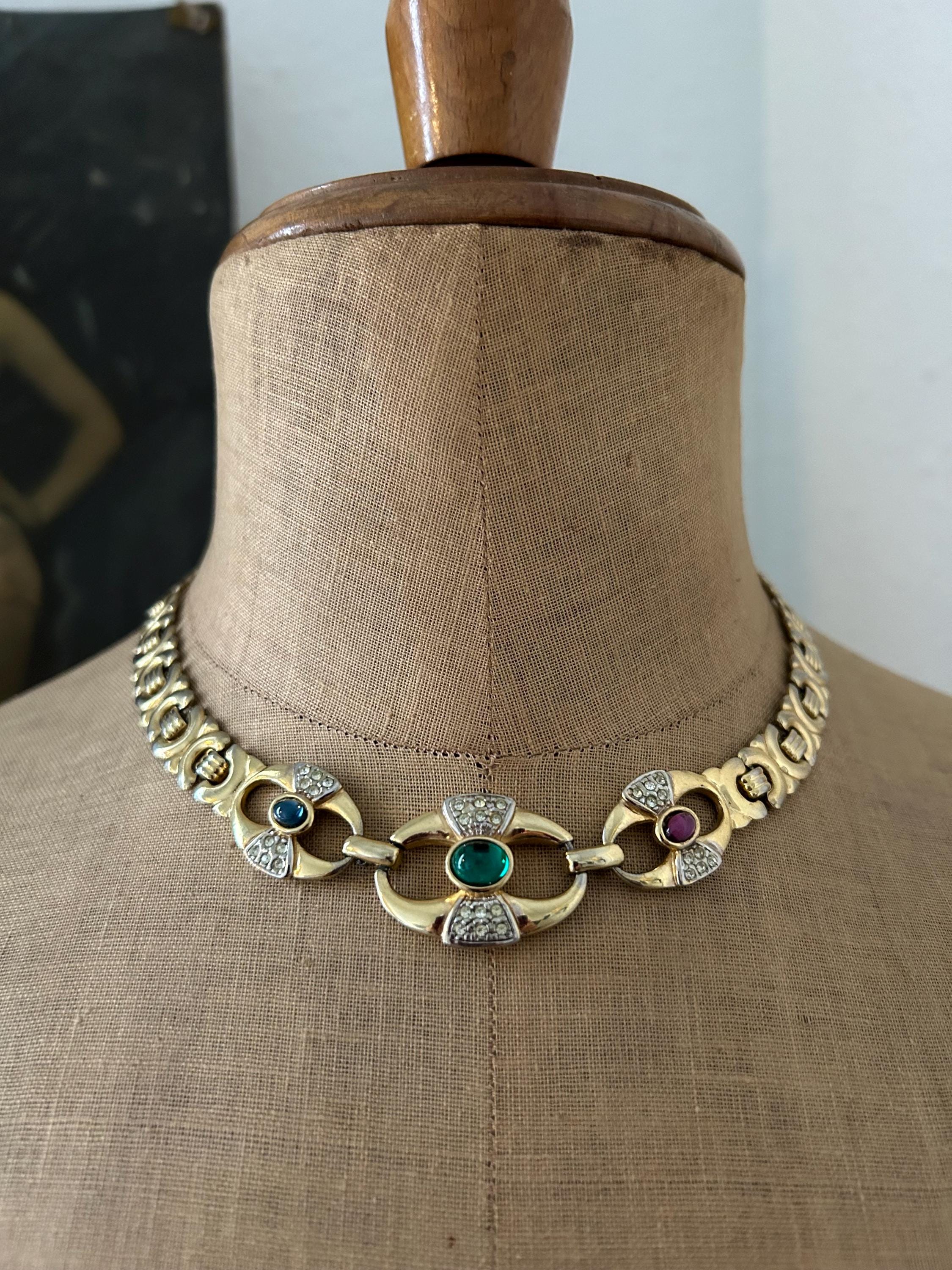 Gripoix Necklace - Etsy