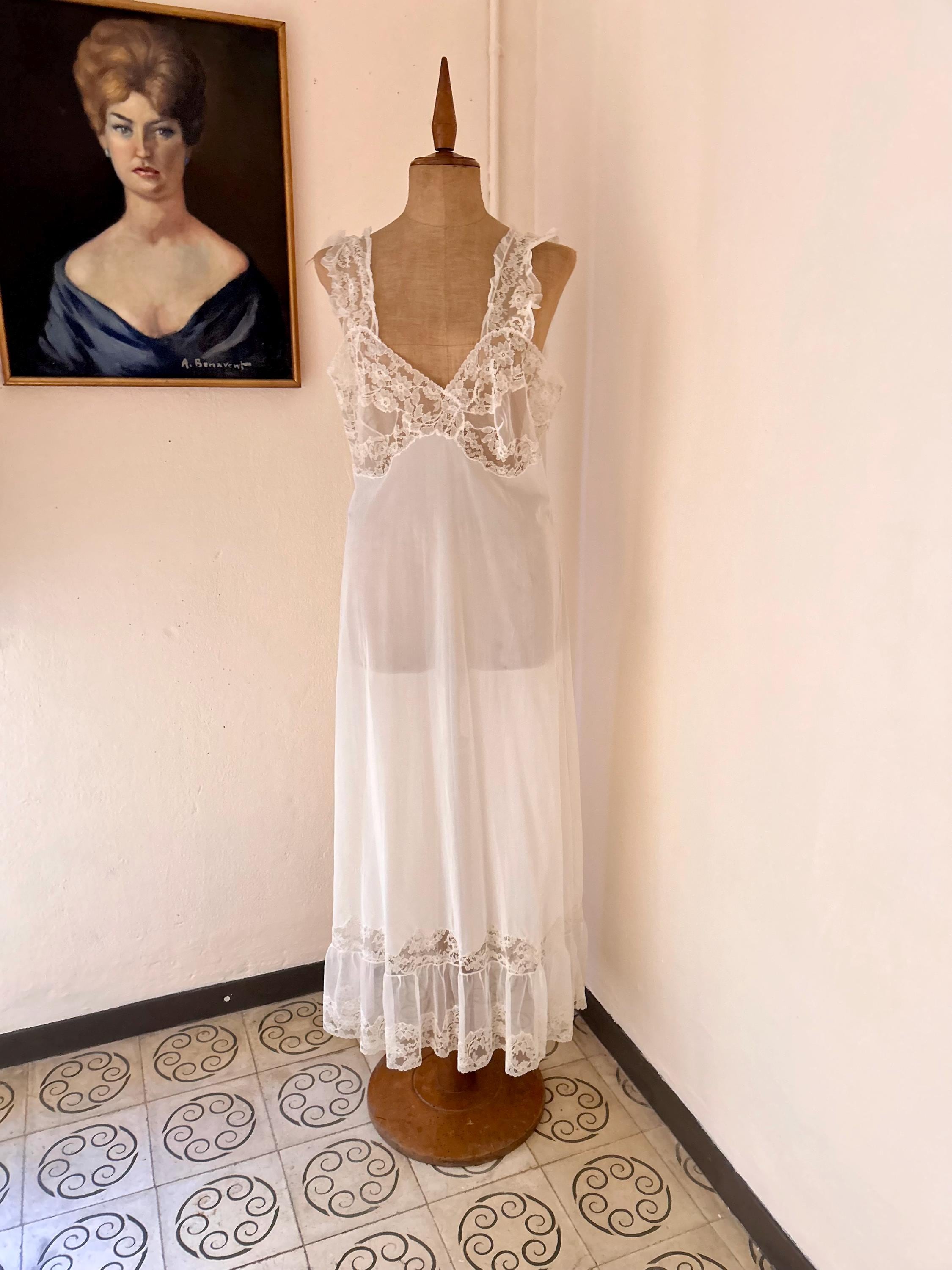 Vintage Linge de coton blanc demi-slip - Canada