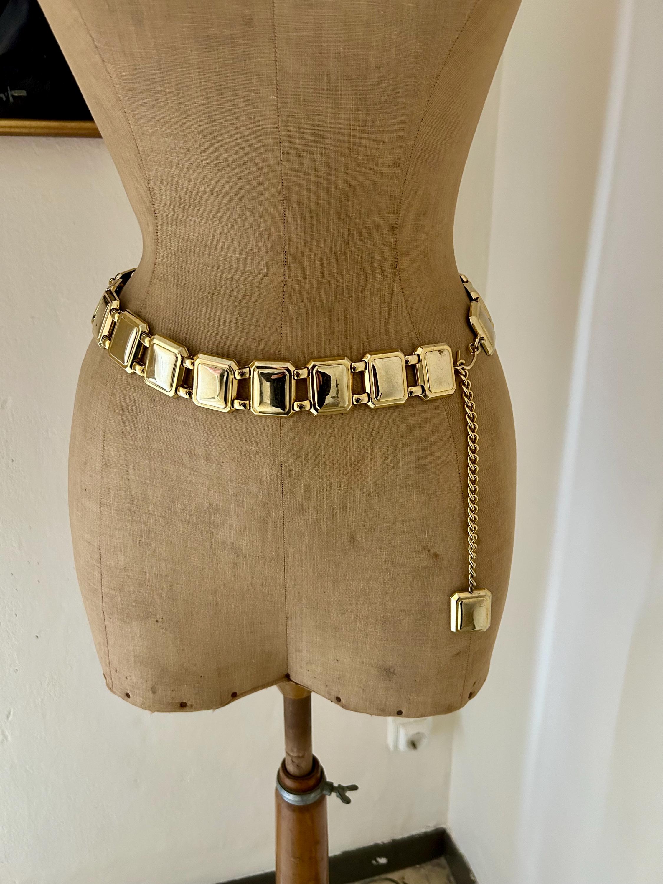 Square Link Belt - Etsy