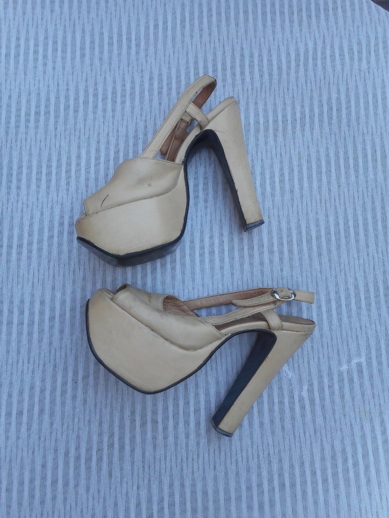 1970s platform heels