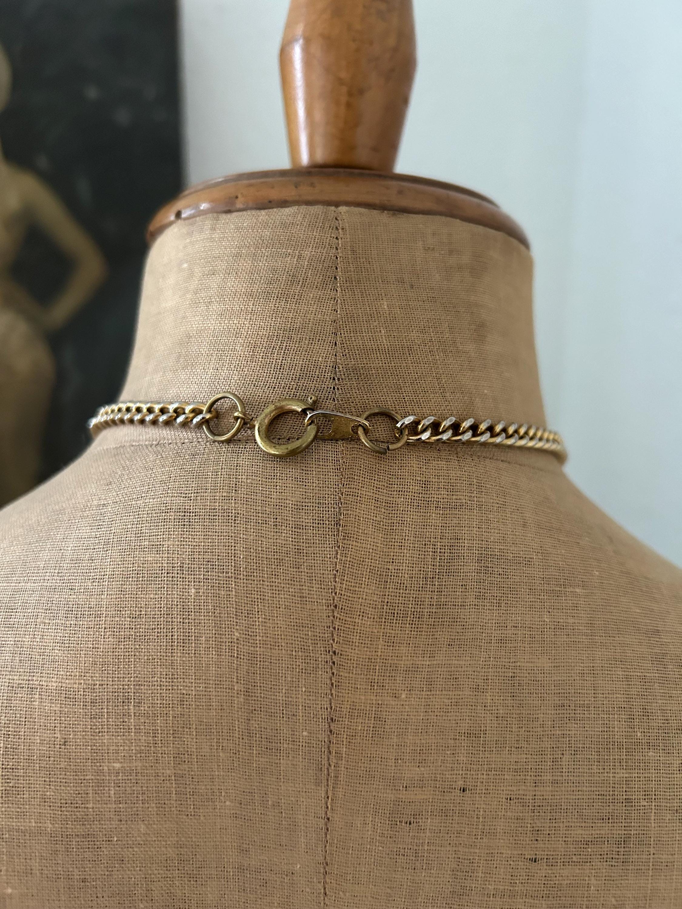 Pendentif Croix Baroque Oversize SCOOTER Vintage Des Années 1990 - Occasion