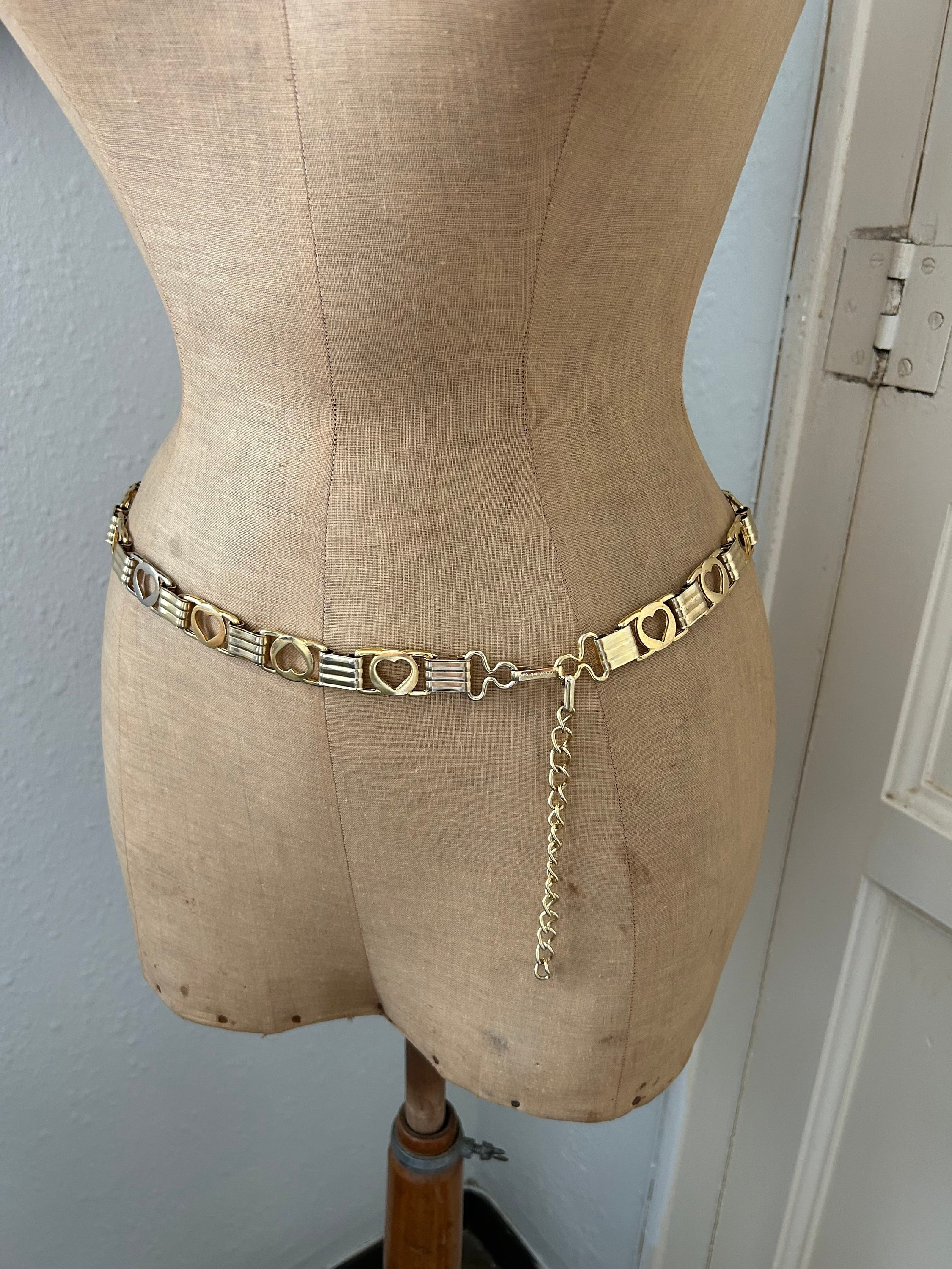 Vintage Silver Yellow Oval Stone Link Belt with Antique-Style Chain il_fullxfull.6854200221_ckbc.jpg main image 2