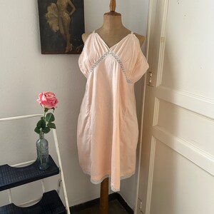 Vintage 1930s Orange Creamsicle Cotton Sleeveless Nightgown W/ Lace Trim Size Extra Large XL Plus Size - Etsy Vintage 1930s Orange Creamsicle Cotton Sleeveless Nightgown W/ Lace Trim Size Extra Large XL Plus Size - Etsy