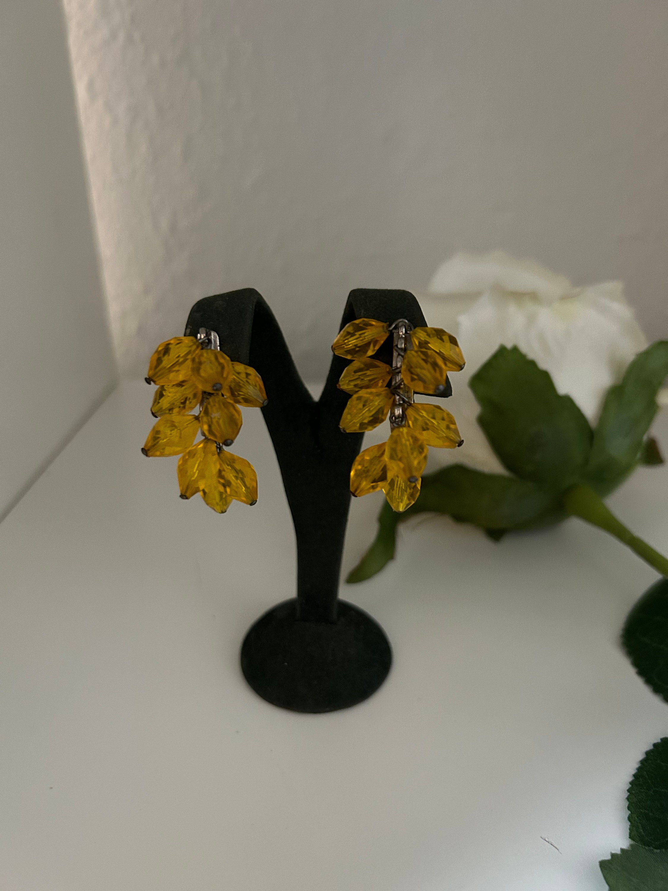 Boucles d'oreilles de raisins doux