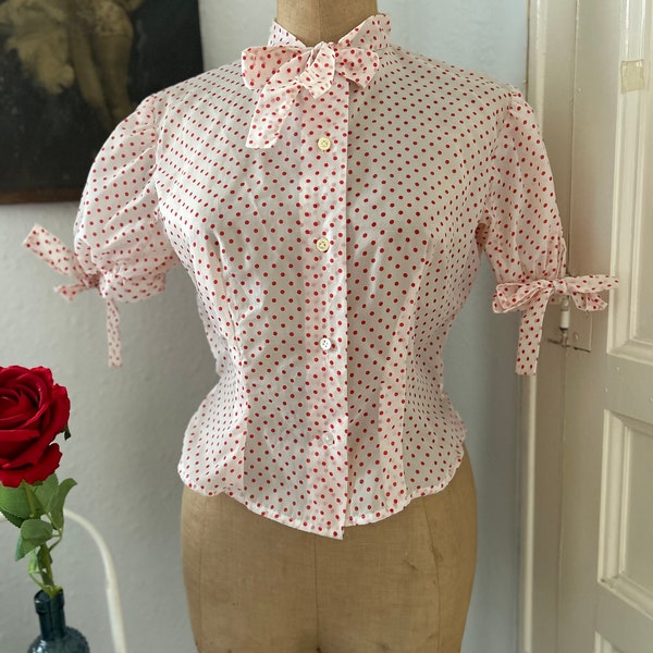 Puffed Sleeve Top Etsy