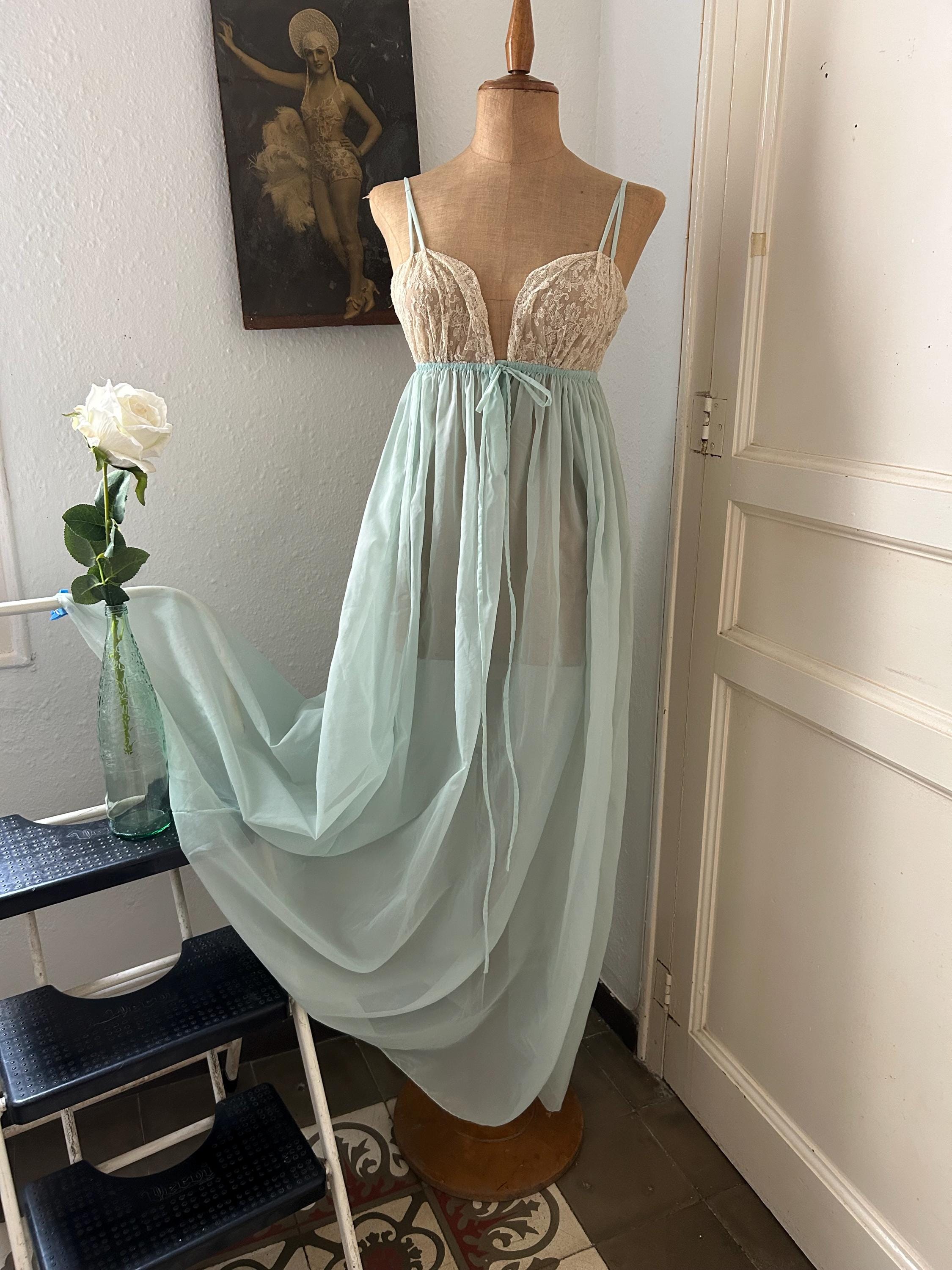 Nightgown Empire Waist Etsy UK
