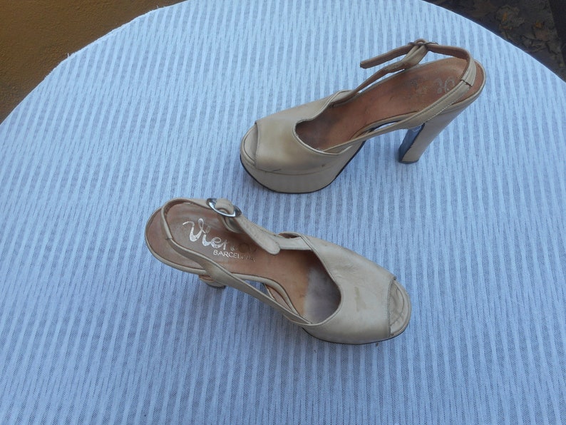 1970s platform heels