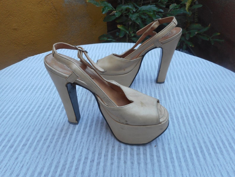 1970s platform heels