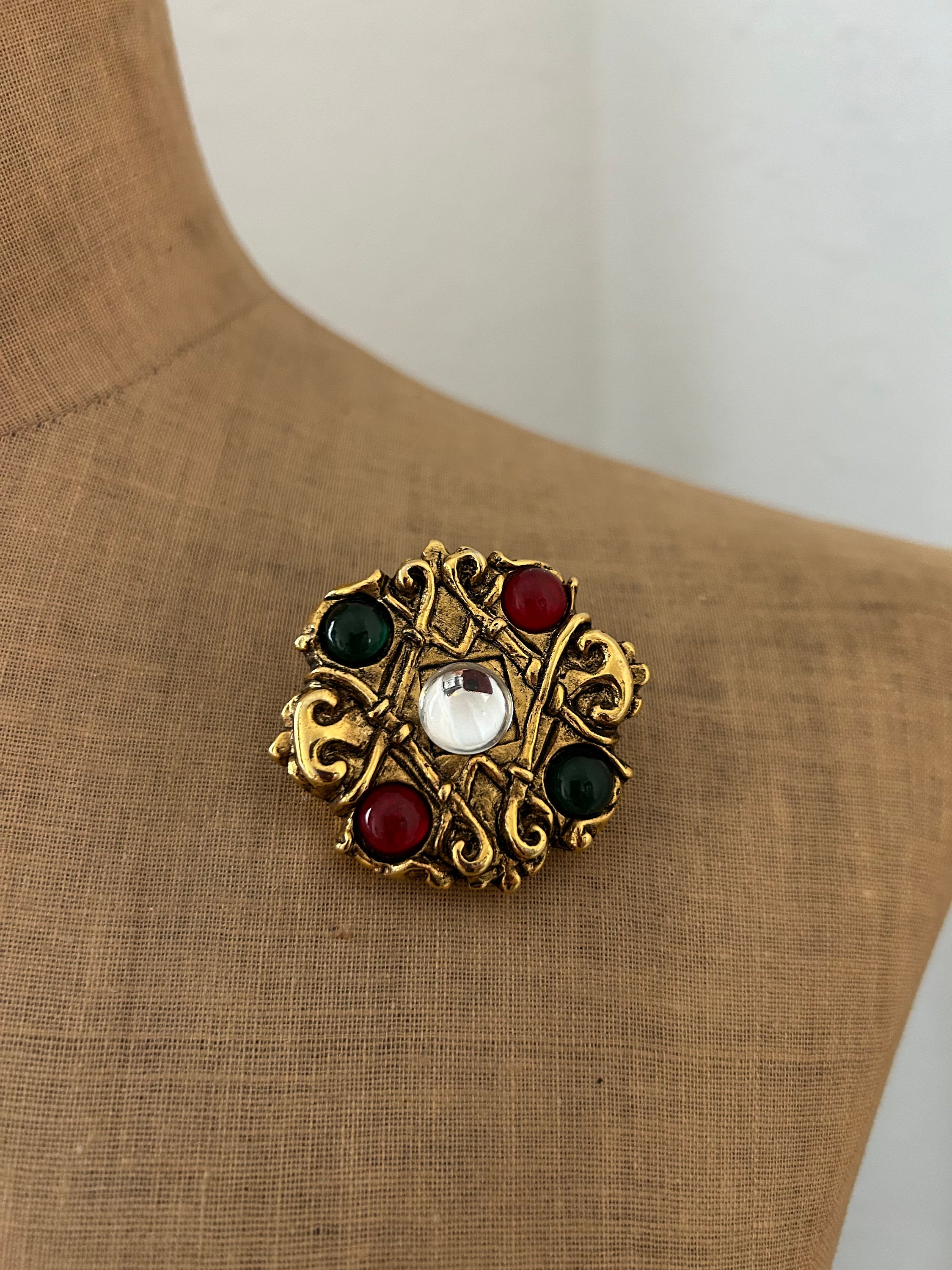 Vogue Bijoux Brooch - Etsy Vogue Bijoux Brooch - Etsy