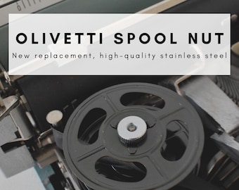 Tuerca de seguridad para el carrete de la máquina de escribir Olivetti Lettera/Underwood