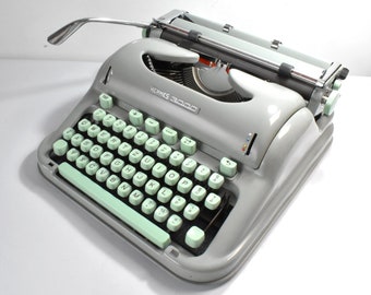Pre-order* Professionally Restored Hermes 3000 Vintage Working Typewriter, Swiss QWERTZ, Excellent Condition, 1 Year Warranty, Writer's Gift