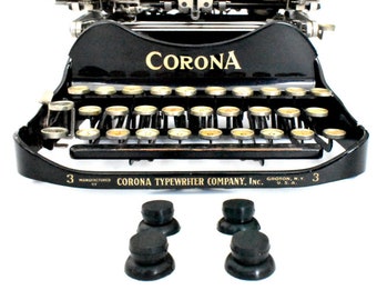 Nieuwe vervangende rubberen voetjes - Corona 3, set van 4