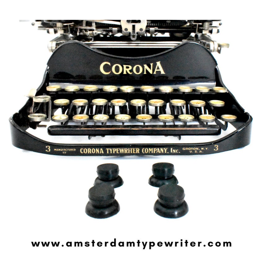 Corona 4 Typewriter - Etsy