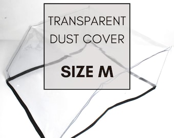 Premium Transparent Typewriter Dust Cover - Size M, Dust and Water Resistant, Premium Quality, Handmade, Limited Edition