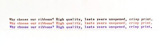 Nastro Per Macchina Da Scrivere CONTINENTAL - Nero E Rosso, Compatibile Con Vari Modelli - Foto 4