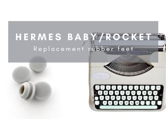 1944 年製 Hermes Baby ワーキング タイプライター、ポータブル