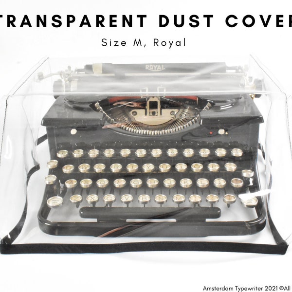 Schreibmaschine Dust Cover M - Royal P, Royal O, Staub und Wasserabweisend, PremiumQualität, Limited Edition