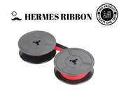 HERMES Typewriter Ribbon - Black or Red Black, Hermes 2000, Hermes BABY, Hermes 3000, Hermes Media 3 New Ink Ribbon