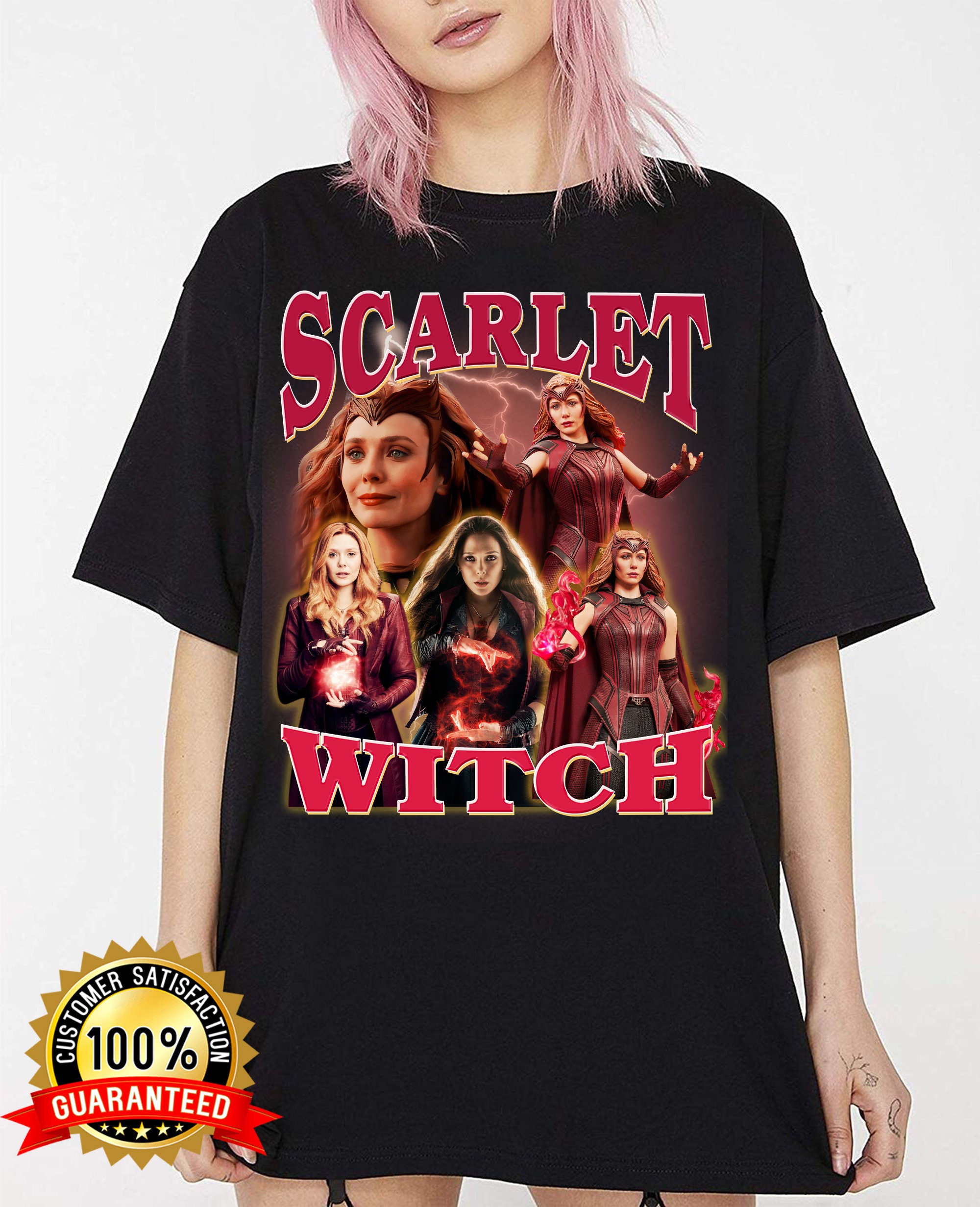 Discover Vintage Scarlet Witch, Wanda Maximoff T-Shirt