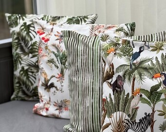 Double sided Cushion cover set of 4