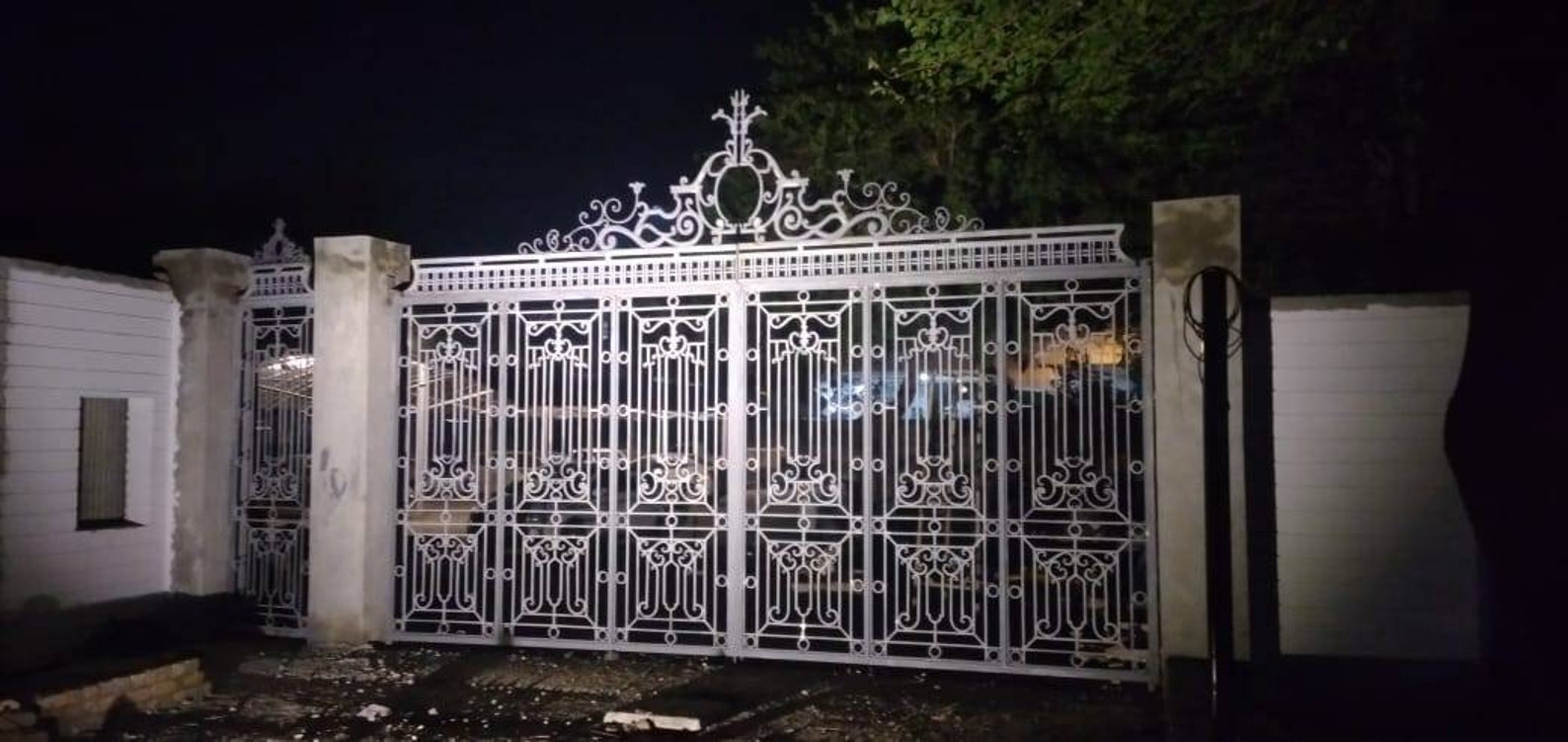 Heavy Duty Wrought Iron Gate Estate / Driveway Gate Bespoke Etsy