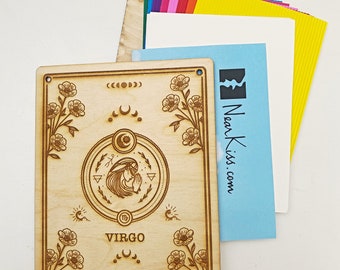 Star Sign Flower Press - Complete Kit - Horoscope, Flower and Astrology Wooden Press
