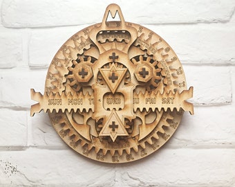 Steampunk Calendar | Etsy