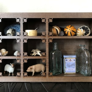 Gothic Curiosity Cabinet for Your Curiosities, Keepsakes and Objets d&#39;art