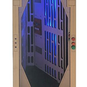 Star Wars Book Nook or display stand - Complete Kit, No Tools Required, With USB Lights.  Suitable for 6 inch figures