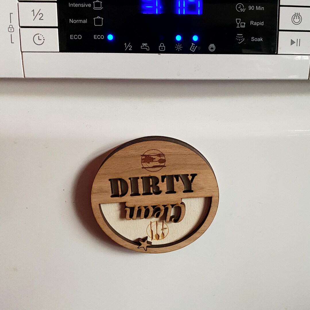 Clean Dirty Dishwasher Indicator. Solve the 