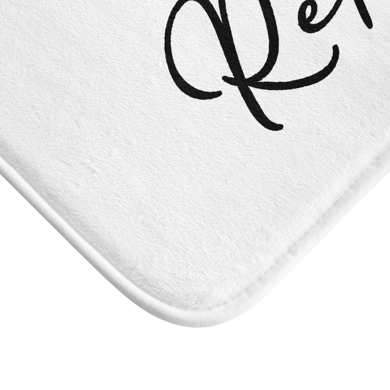 Housewarming Gift Bathroom Decor Funny Phrase Bathroom Essentials Shower Room Mat Minimalist Mat Toilet and Bath Anti-slip Mat