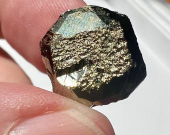 Pyrite crystal - unusual crystallization, new find from Inner Mongolia - IDA 0827