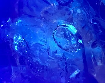 Enhydro - Fascinating pendant with 2 large moving bubbles, one XXL, one UV reactive - Golden healer - quartz rock crystal enhydro ID A0594