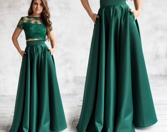 Floor length formal skirt online