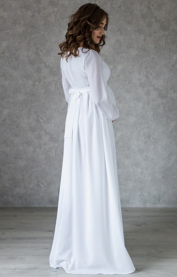 princess polly baby blue dress Cream Ribbed Long Sleeve Maternity Midi Dress – PinkBlush main image 1
