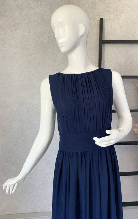 Total SALE: Only XS, M, L and L/XL Sizes, Navy Blue Maxi Total SALE: Only XS, M, L and L/XL Sizes, Navy Blue Maxi