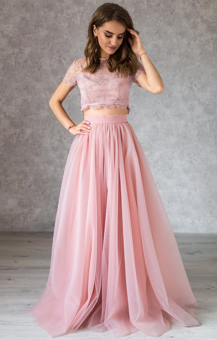 Blush Tulle Skirt Maxi Tulle Skirt Tutu Skirt Princess Etsy