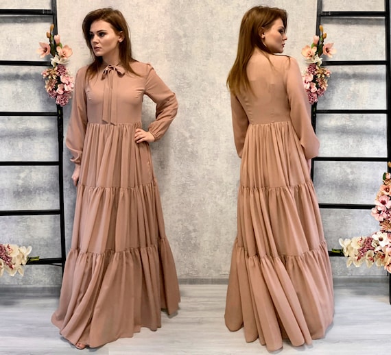 ワンピース double bow summer long dress Fubail / Double Bow Summer Long Dress
