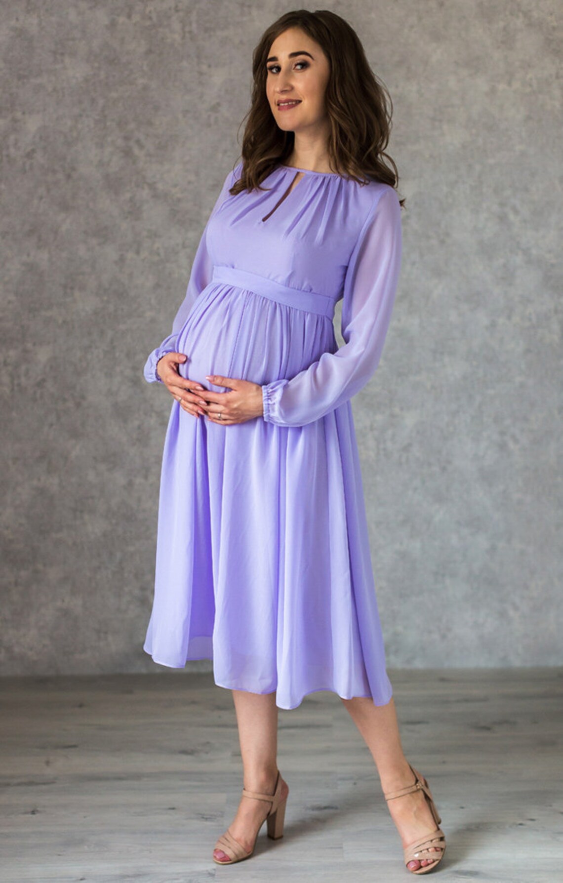 flowy dresses for maternity pictures